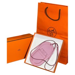 Hermes In-The-Loop Phone To Go GM Case Mauve Sylvestre X9 Goatskin 2019