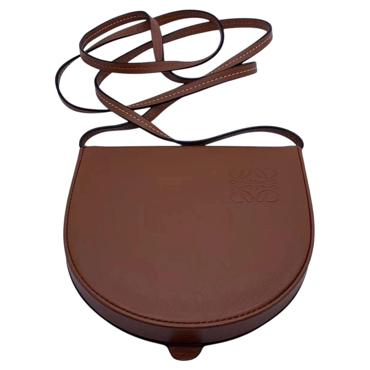 Pre-owned Loewe Wallet Brown Shoulder Bag Brand Heel Pouch