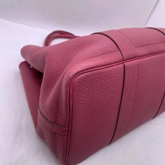 Hermes Garden Party 36 PM Rose Negonda Leather PalladiumHardware 2013