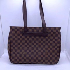 Vintage Louis Vuitton Parioli PM Damier Ebene Tote Shoulder Bag