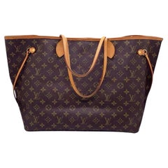 Louis Vuitton Neverfull GM Brown Monogram Canvas Casual Shopping Tote