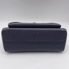 Louis Vuitton Vavan Monogram Empreinte Shoulder Bag Chain Bag Blue