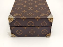 Louis Vuitton Monogram Coffret Trésor 20 Hardcase Jewelry Trunk Box