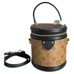 Louis Vuitton Cannes Monogram Reverse Canvas Top Handle Crossbody Bag