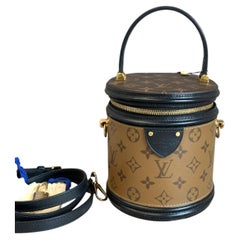 Louis Vuitton Cannes Monogram Reverse Canvas Bucket Bag Shoulder