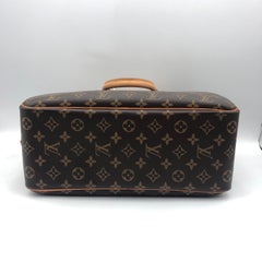 Louis Vuitton Monogram Canvas Deauville Satchel Bag