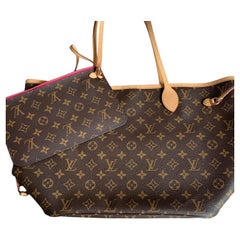 LOUIS VUITTON Monogram Neverfull MM Tote Bag handbag
