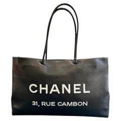 2008 Chanel Large Calfskin Essential 31 Rue Cambon Shopping Tote