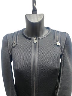 SS2012 Chanel Mesh Bomber Jacket - size 38