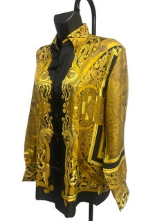 Hermès 1990 "Les Tuileries" Silk Shirt Jacket – Joachim Metz