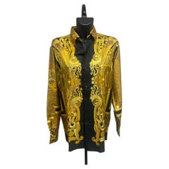 Hermès 1990 "Les Tuileries" Silk Shirt Jacket – Joachim Metz
