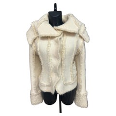 Christian Dior FW2006/07 Ecru Wool Jacket by John Galliano