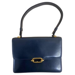 Hermes Dark Blue Fonsbelle Bag