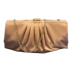 Pink Silk Valentino Garavani Evening shoulder bag
