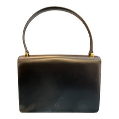 Vintage Céline Leather Rotating Planet Top Handle Bag