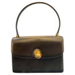 Vintage Céline Leather Rotating Planet Top Handle Bag
