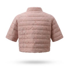 Valentino – Floral Jacquard Cropped Jacket size 38
