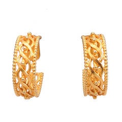 Dominique Aurentis Hoop Earrings 7
