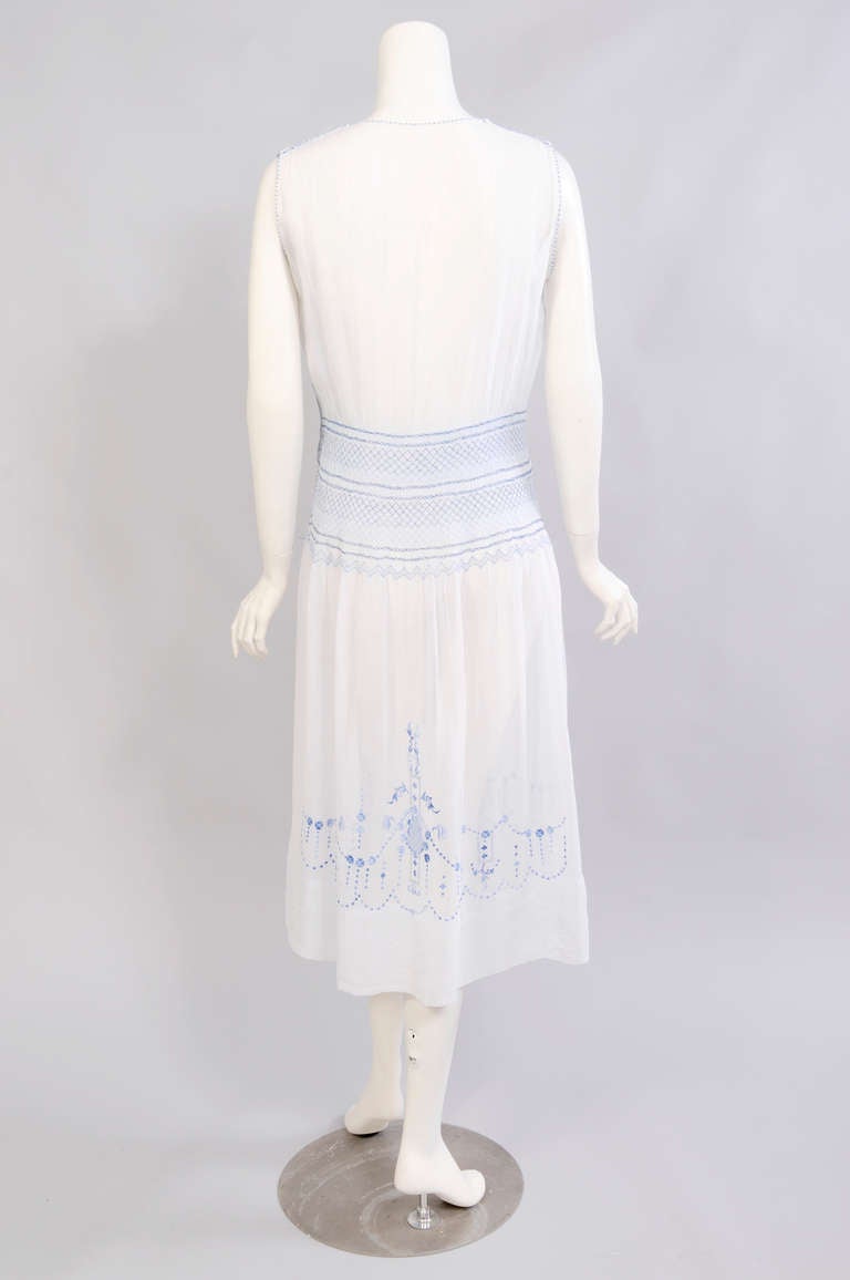 Women's 1920's Hand Made Romanian Dress
