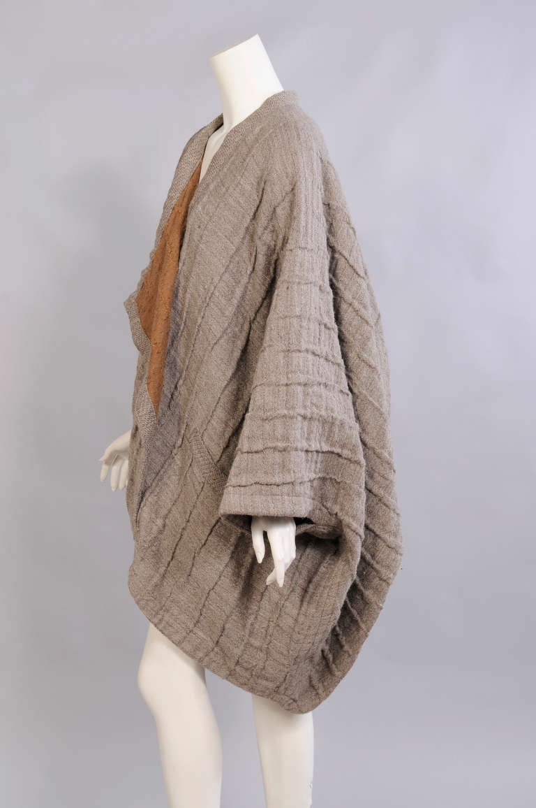 Women's Early Issey Miyake Cocoon Coat
