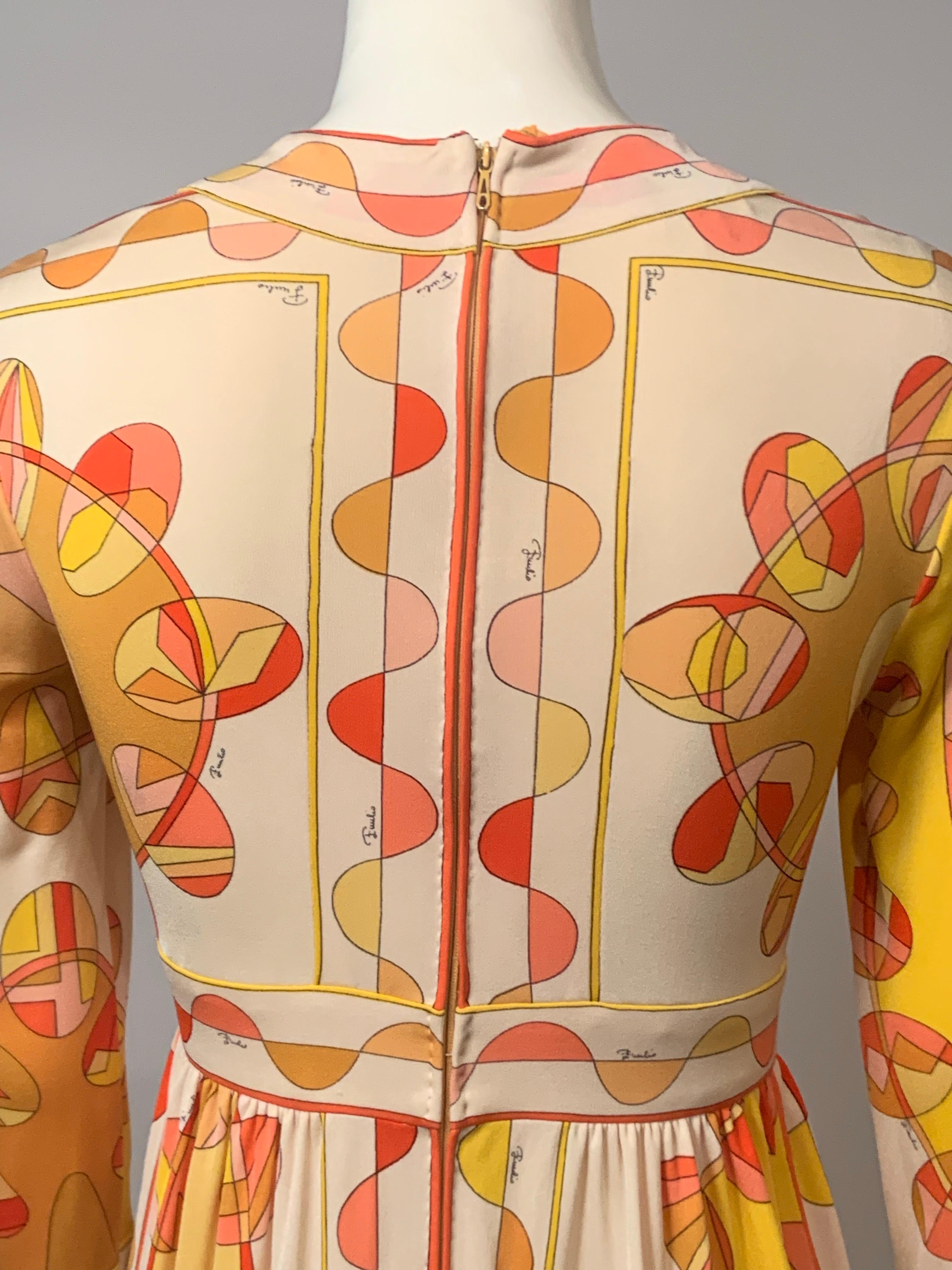 Emilio Pucci - Robe en jersey de soie en vente 5