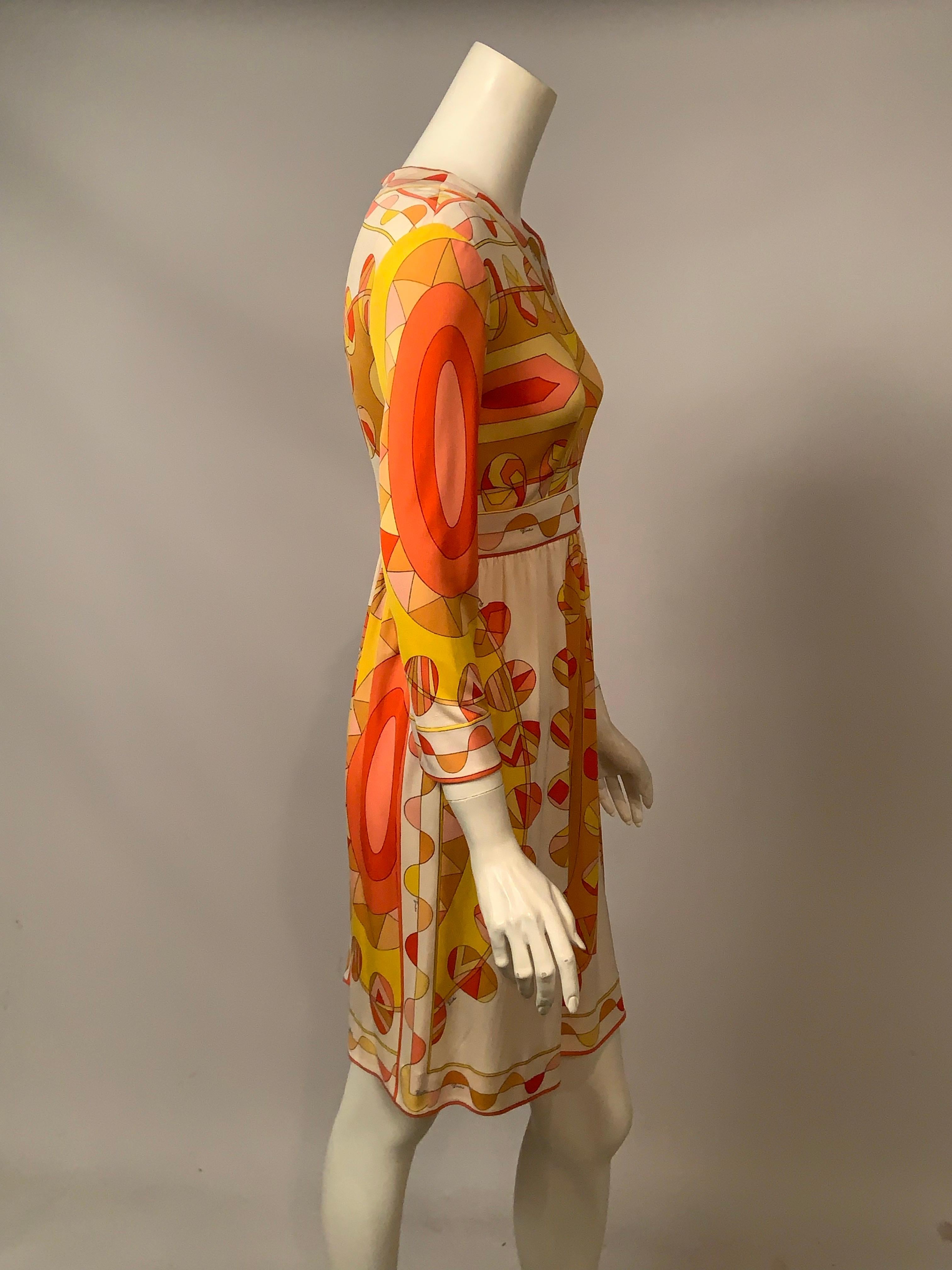 Emilio Pucci - Robe en jersey de soie Pour femmes en vente