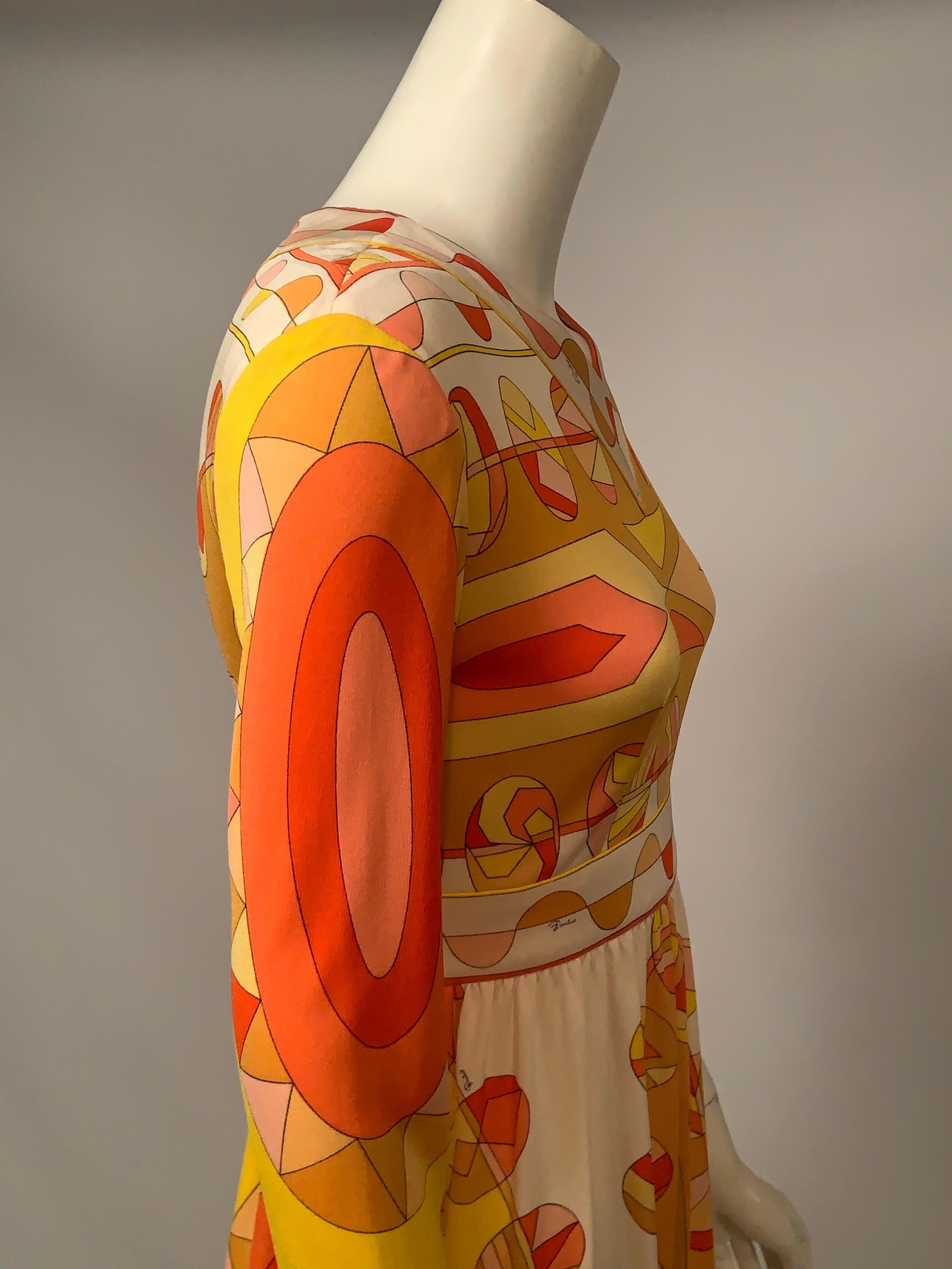 Emilio Pucci - Robe en jersey de soie en vente 1
