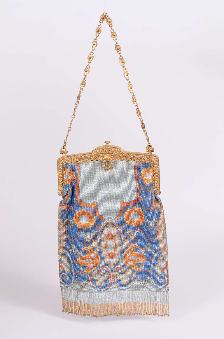 Edwardian Cut Steel Beaded Bag