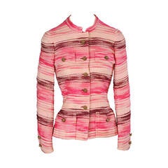 1970's Chanel Numbered Haute Couture Jacket 4