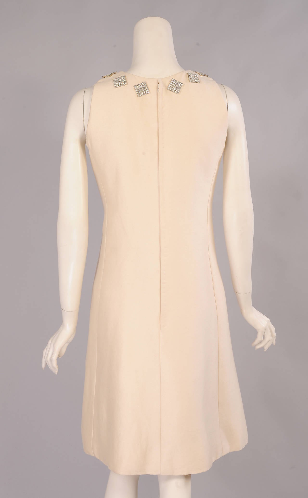 Women's 1960's Werle, Beverly Hills Jewel Embellished Sheath
