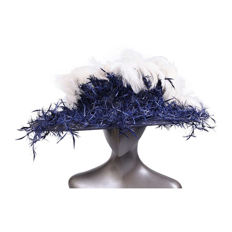 Philip Treacy Chanel Haute Couture Runway Worn 1 of a kind Fantasy Hat