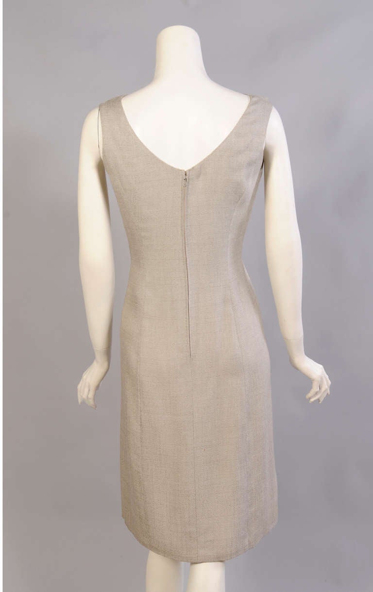 Catherine de Poorter, Paris  Natural Linen Dress & Jacket 1