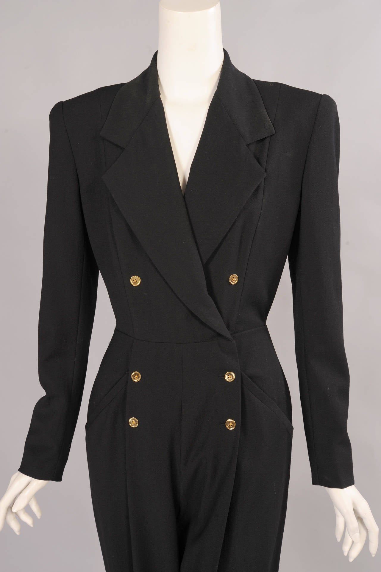 calvin klein black jumpsuit