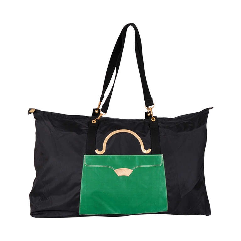 Karl Lagerfeld Reversible Travel Bag For Sale at 1stdibs