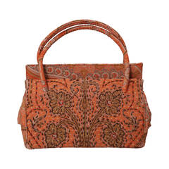 Laddie Northridge 1950's Beaded Paisley Bag & Hat 4