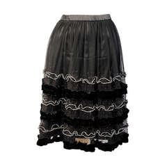 Holly's Harp Embellished Tulle Skirt