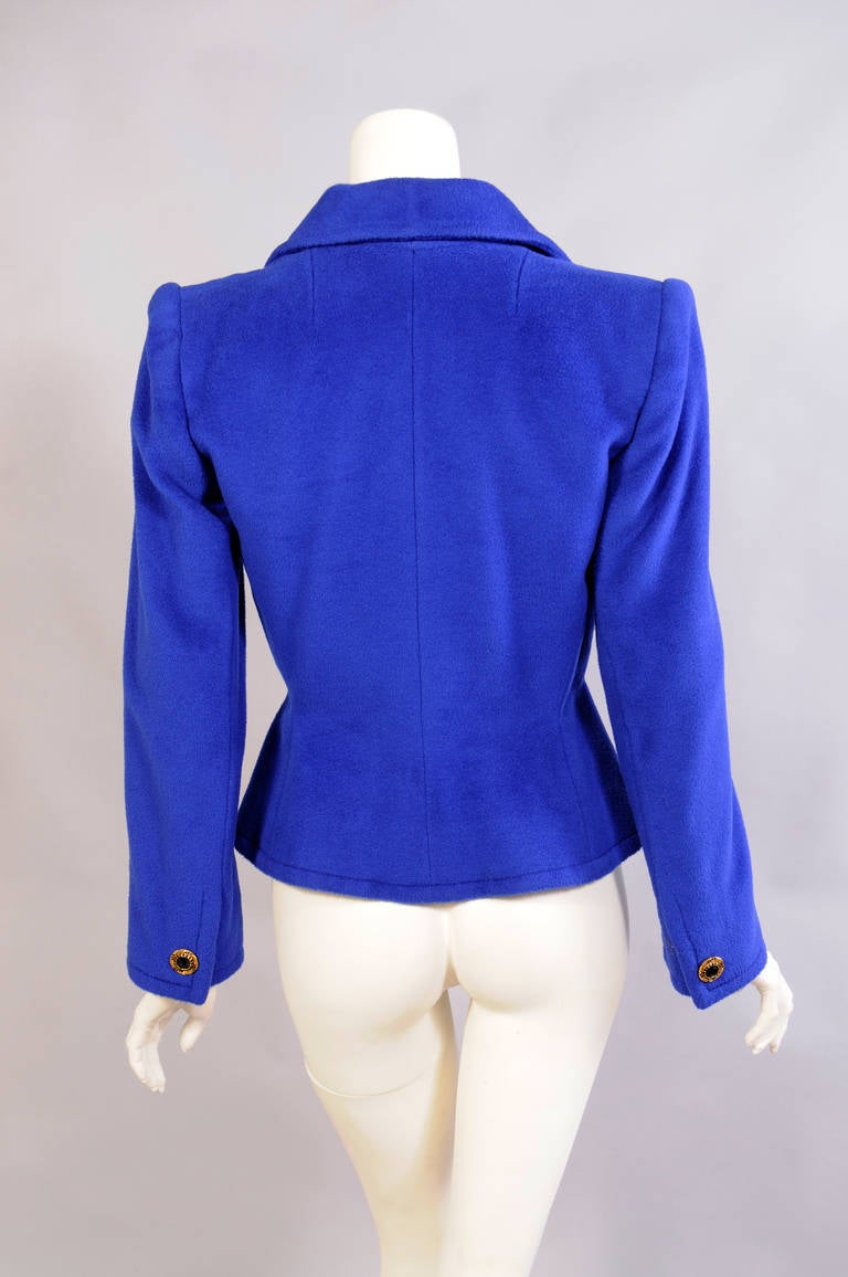 Givenchy Numbered Haute Couture Jacket In Excellent Condition In New Hope, PA
