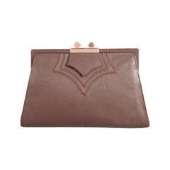 Antique 1930's British Art Deco Clutch Bag