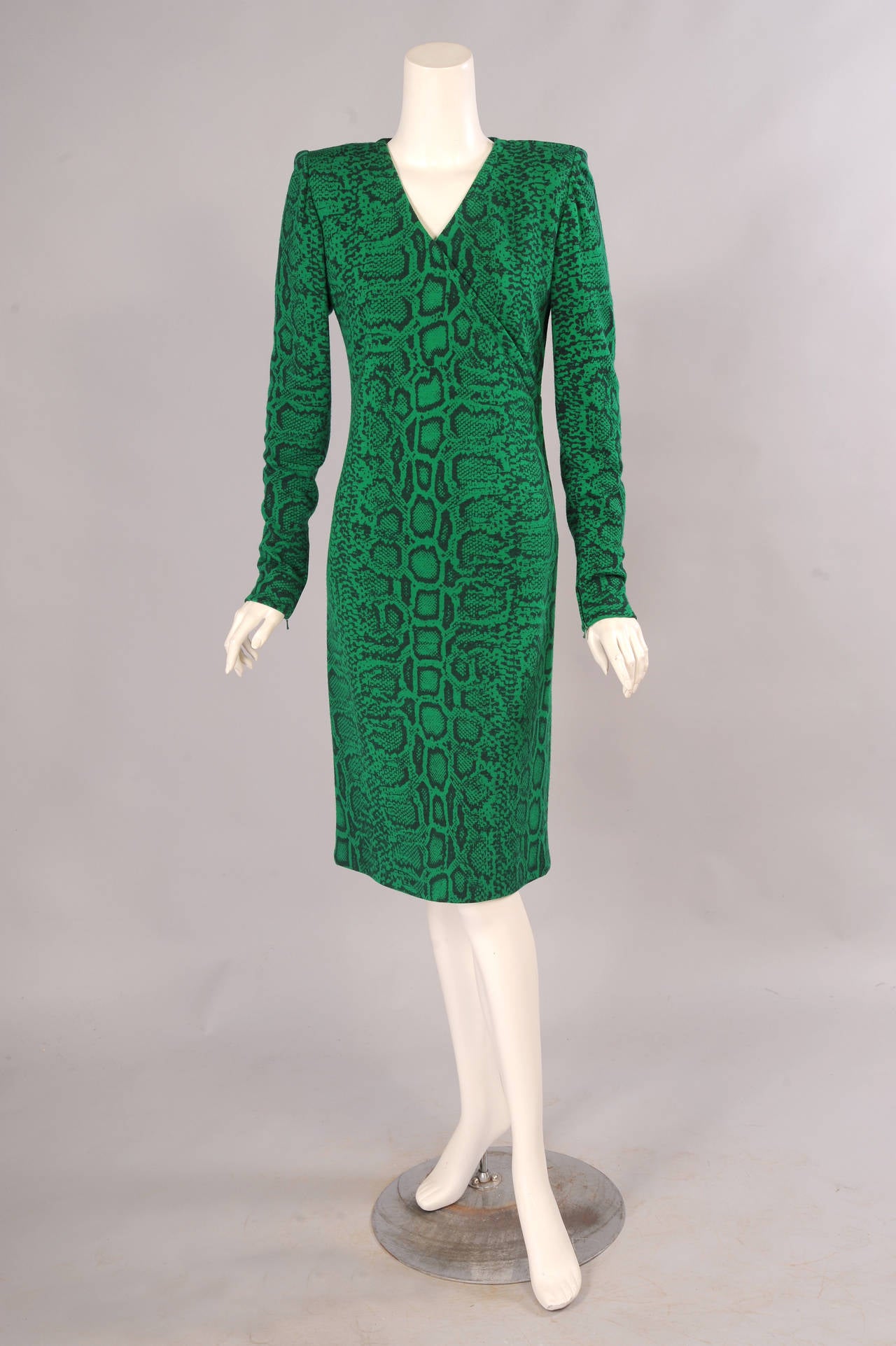 green givenchy dress