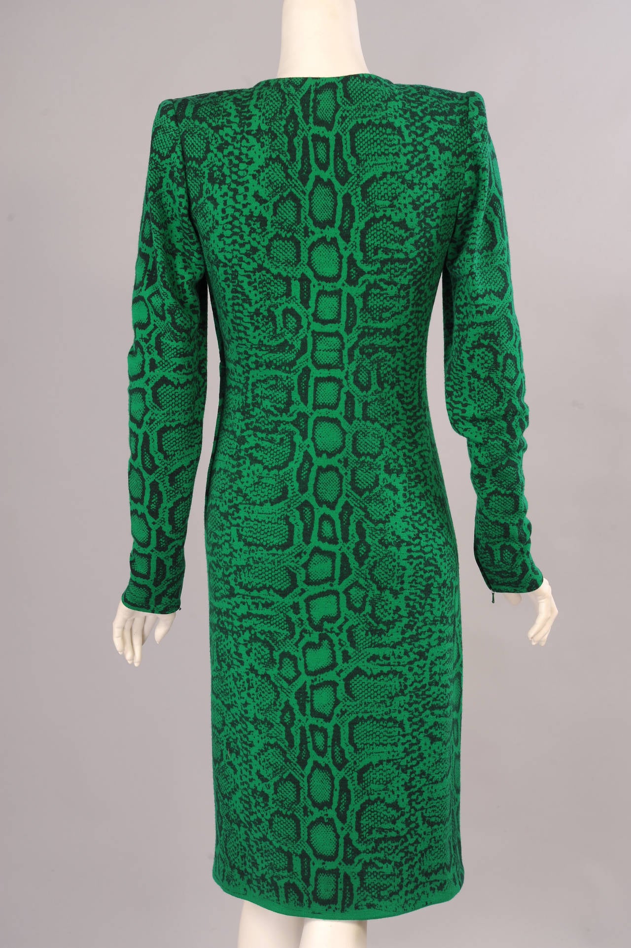 green givenchy dress