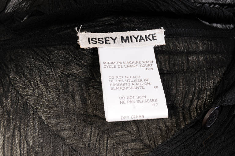 Issey Miyake Pleated Dress 1