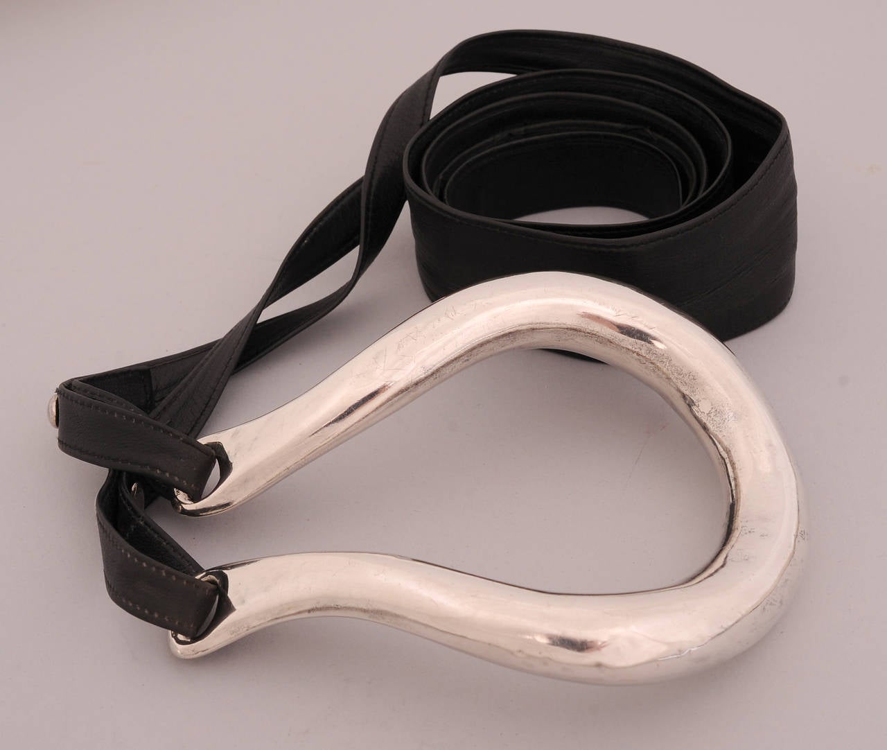 halston belt buckle