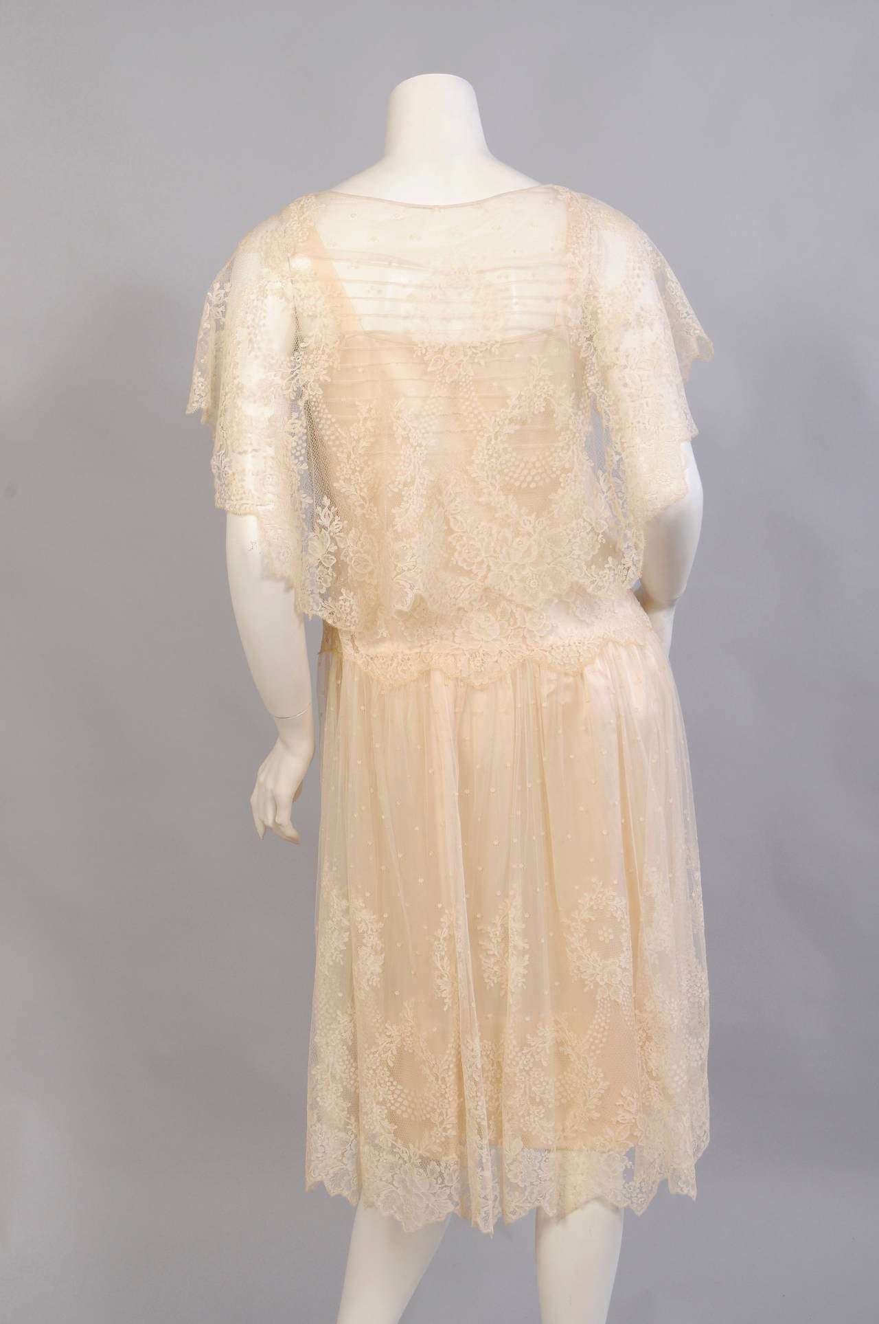lace cream dresses