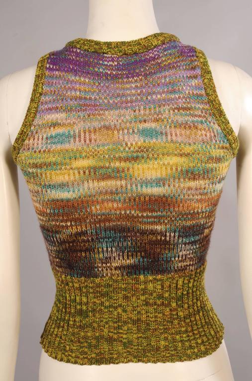 1070's Yves Saint Laurent "Poor Boy" Sweater at 1stDibs