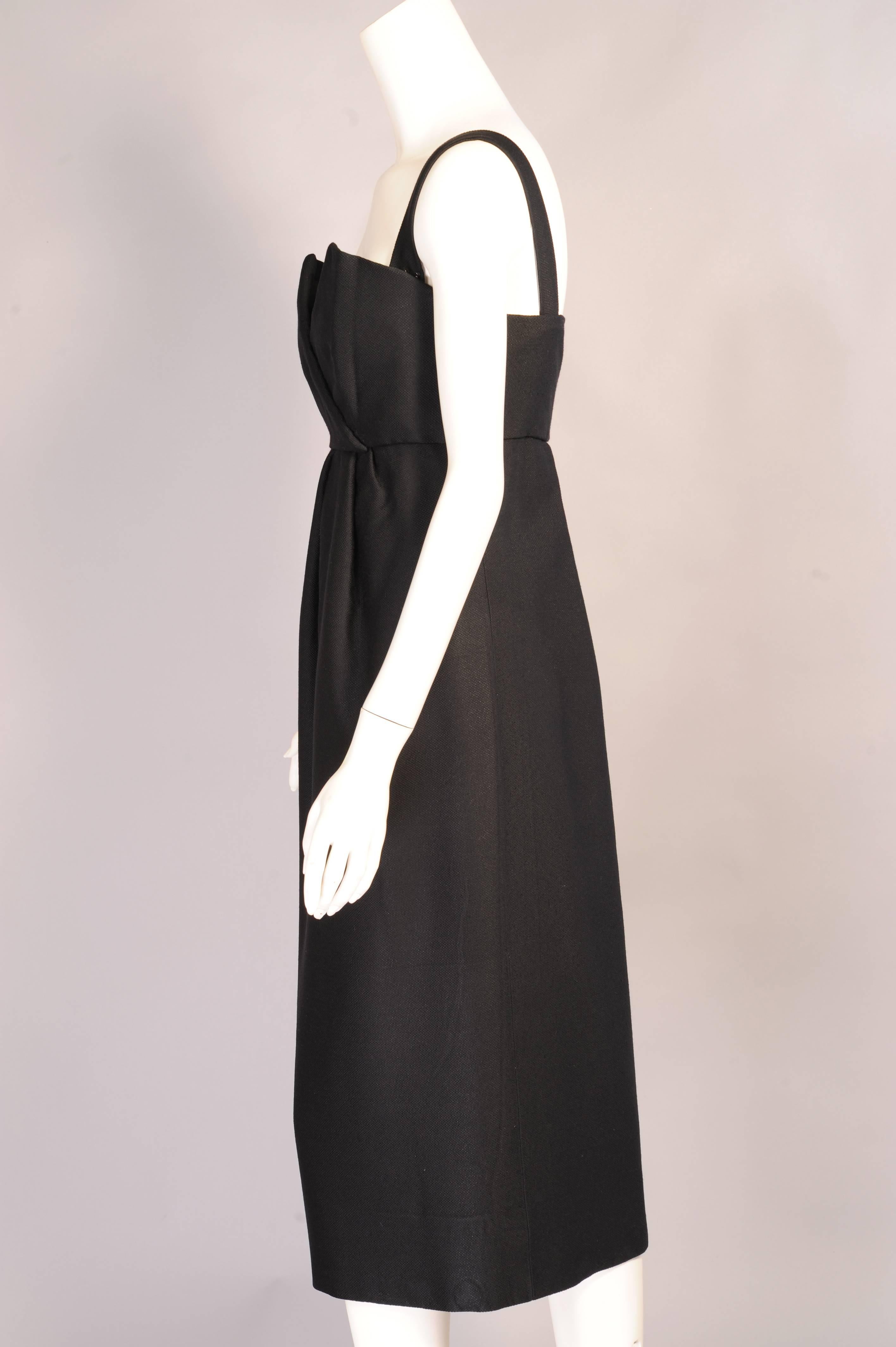1958 Autumn Winter Yves Saint Laurent for Dior Couture Evening Dress & Jacket In Excellent Condition In New Hope, PA