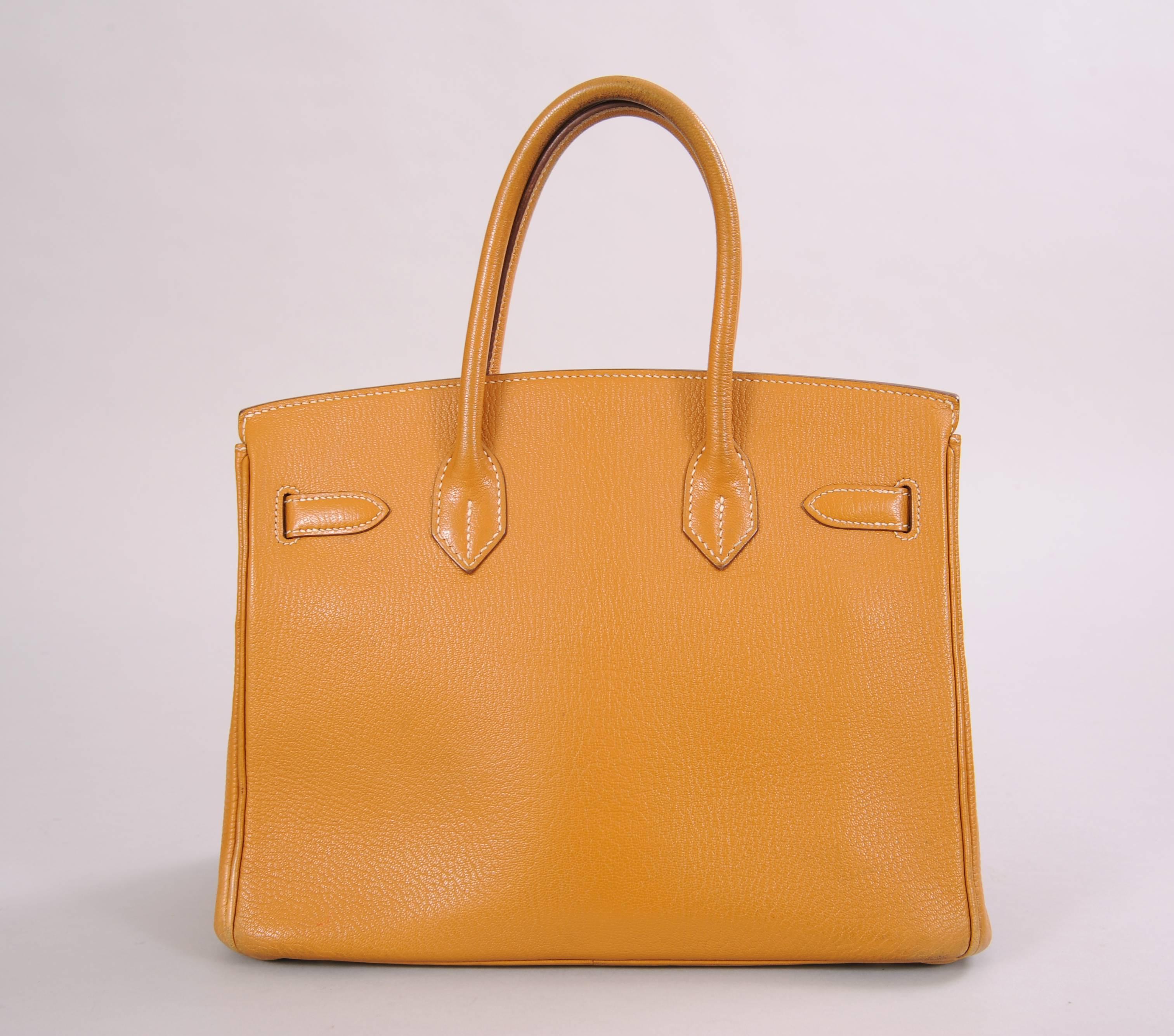 Hermes Gold Birkin Bag, 30 cm In Excellent Condition In New Hope, PA