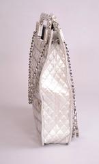 Chanel Silver Leather & Lucite Ice Cube Bag
