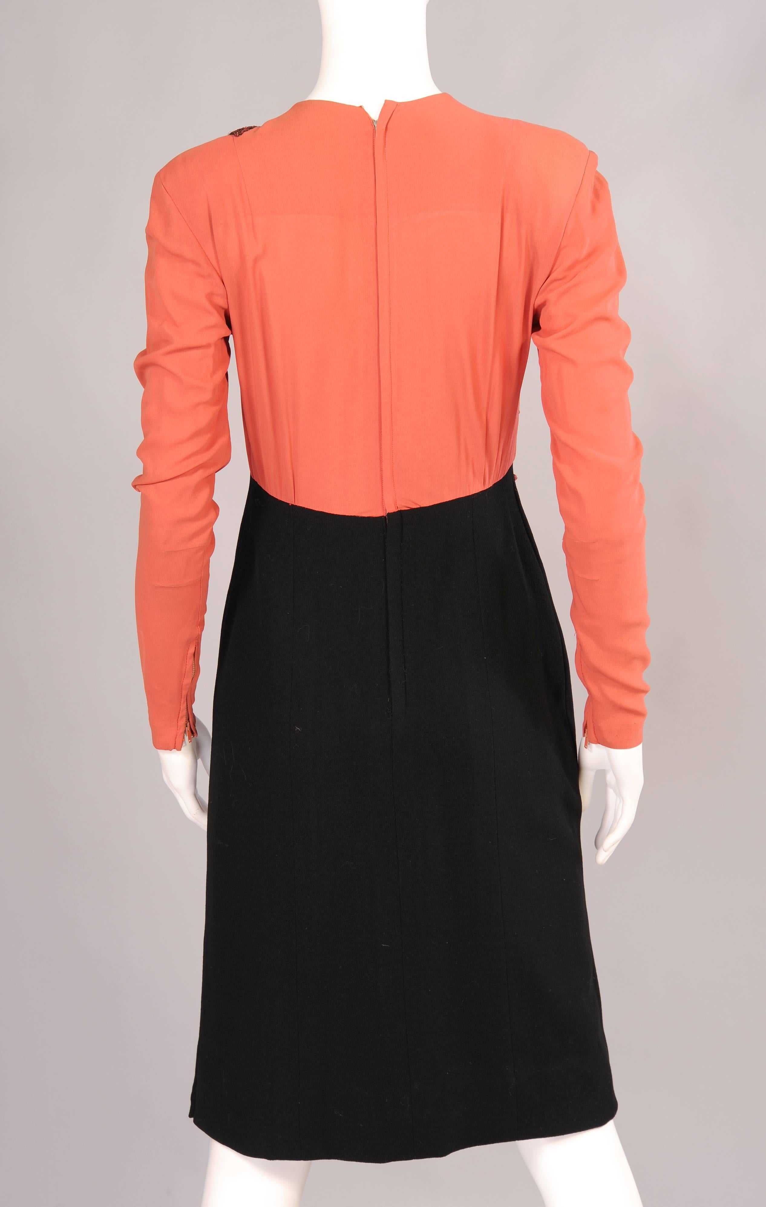 1940's Eisenberg Originals Butterfly Beaded Coat & Dress 3