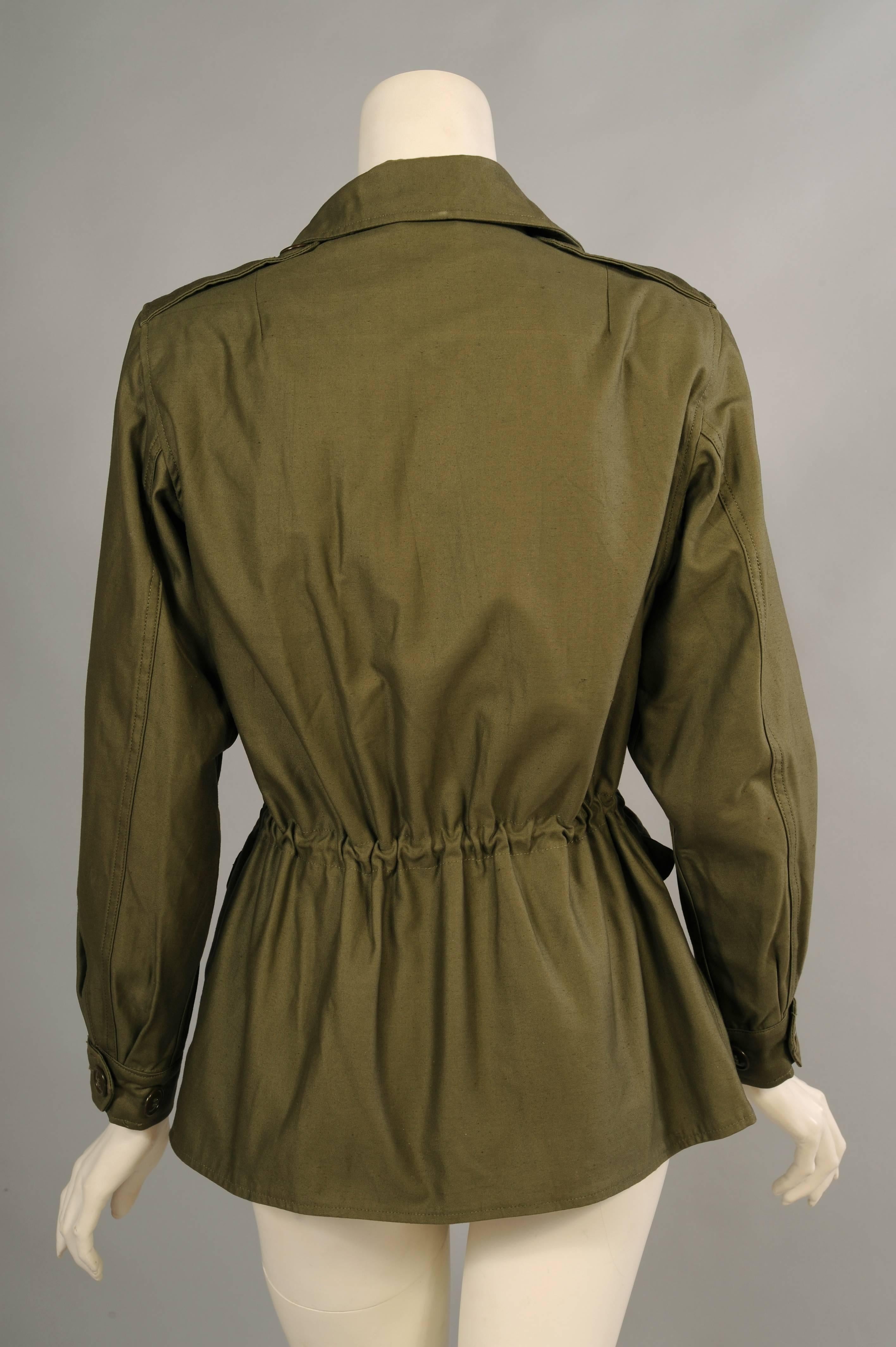 1943 Women's Field Jacket, United States Army, Never Worn In New Condition In New Hope, PA