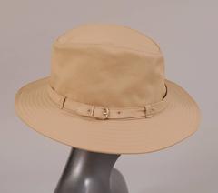 Hermes Tan Cotton Hat, Never Worn